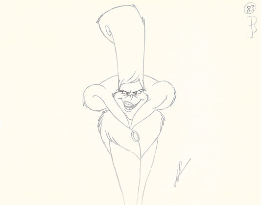 Green Eggs and Ham Original Production Layout Drawing Signed by Len Simon