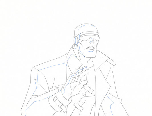 Wolverine and the X-Men Original Production Drawing: Cyclops