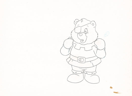 Care Bears Original Production Drawing: Grumpore played by Grumpy Bear