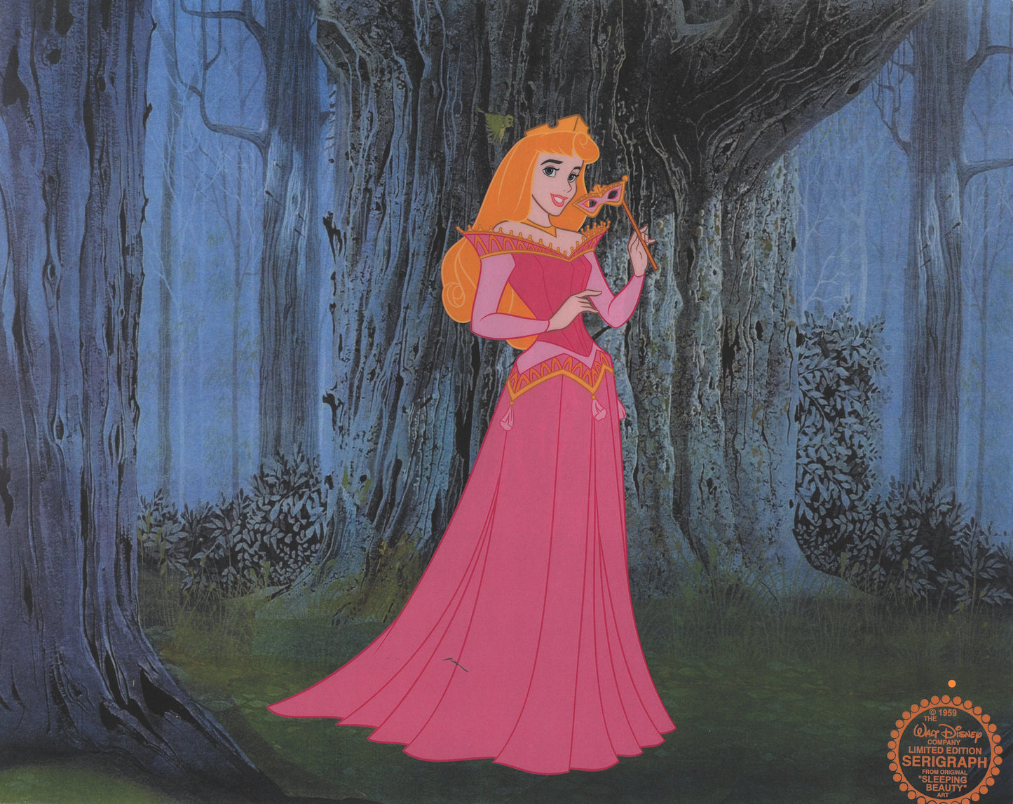 Sleeping Beauty Limited Edition Serigraph Cel: Princess Aurora